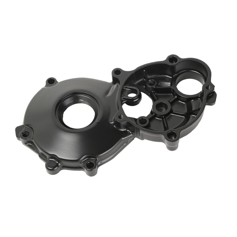 Black Engine Starter Cover Crankcase For Suzuki GSXR 1000 RH 2001-2008