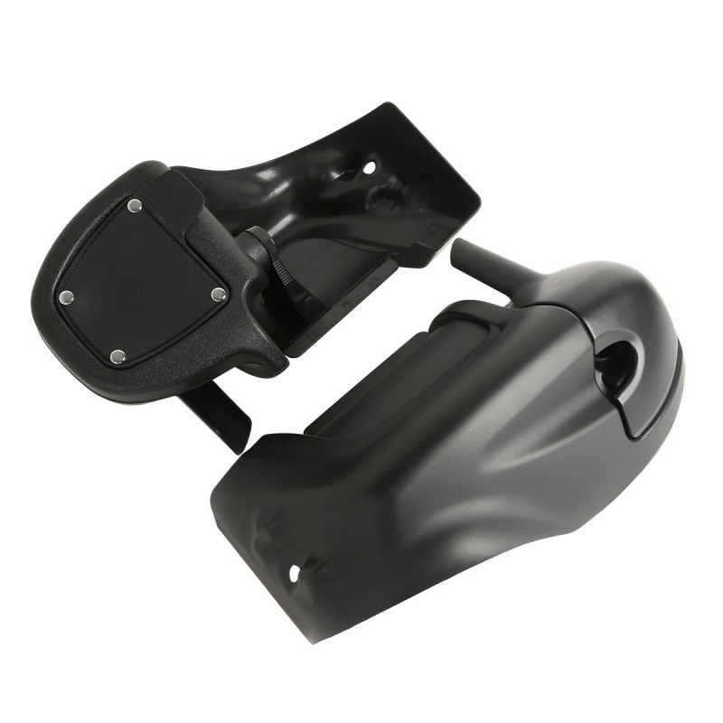 Matte Black Lower Vented Leg Fairings Glove Box For Harley Touring FLHT FLHRC FLHTC 1983-13