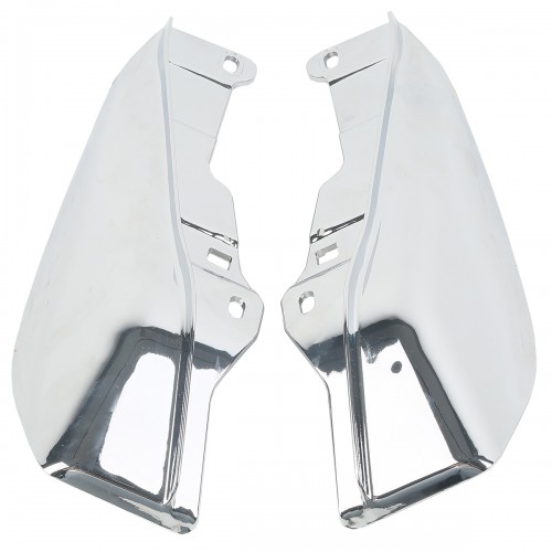 Chrome Mid-Frame Air Deflectors For Harley Touring Electra Road Street Glide Road King 2009-2018