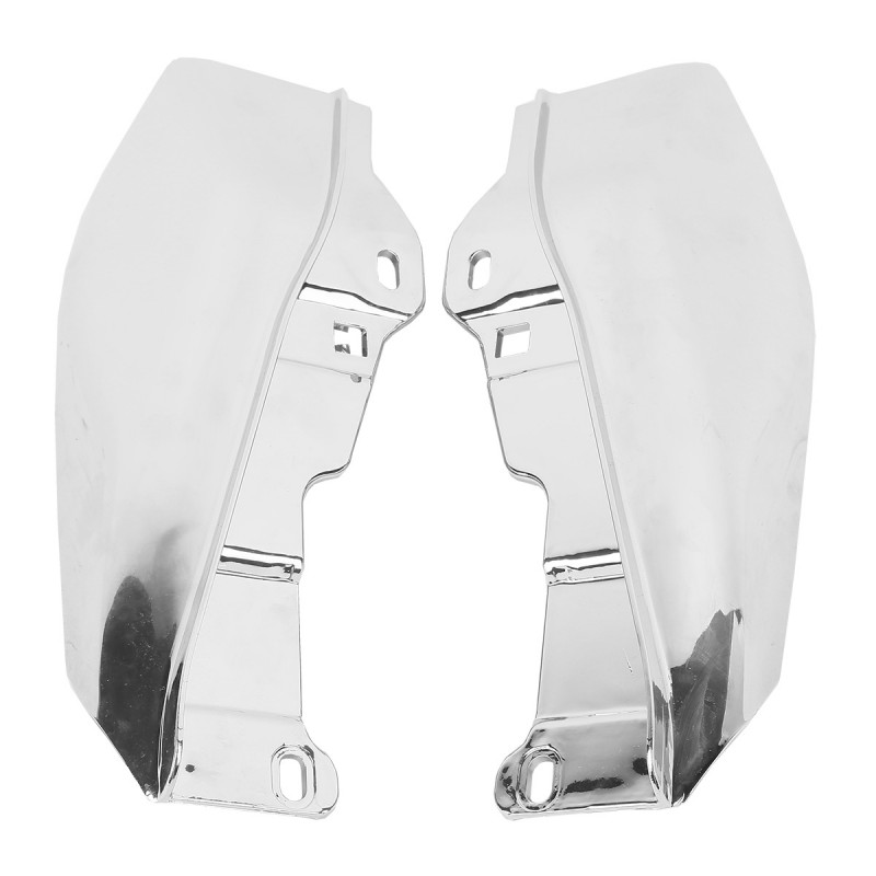 Chrome Mid-Frame Air Deflectors For Harley Touring Electra Road Street Glide Road King 2009-2018