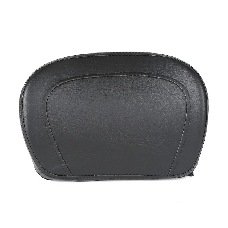 Black Sissy Bar Passenger Backrest Pad For Harley Touring Model 1997-2018