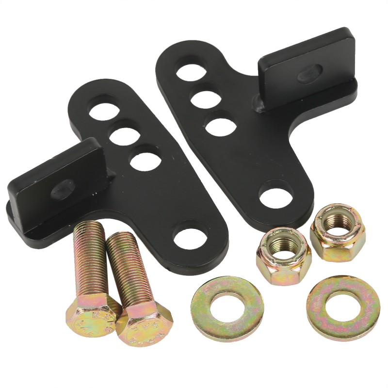 Black Rear Adjustable 1" To 3" Lowering Kit For Harley Davidson Sportster 883 1200 1988-1999